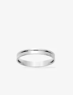Alliance argent 925‰ rhodié - Mariage