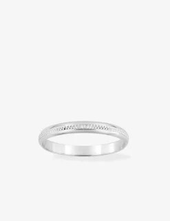 Alliance classique or blanc 750 ‰ - Mariage