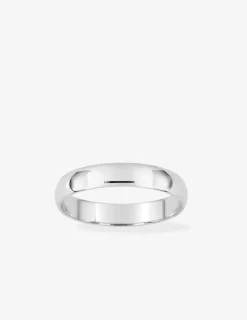 Alliance demi-jonc 3,5 mm or blanc 750‰ SO OR