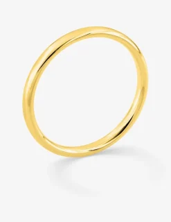 Alliance demi-jonc confort 2 mm or jaune 750‰ SO OR