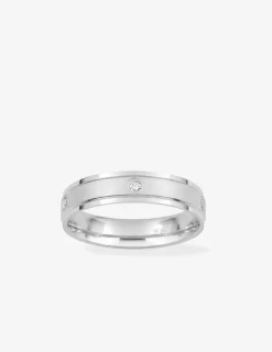 Alliance diamant en or blanc 750 ‰ SO OR