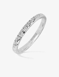 Alliance en argent 925 ‰ rhodié 2 mm - Mariage
