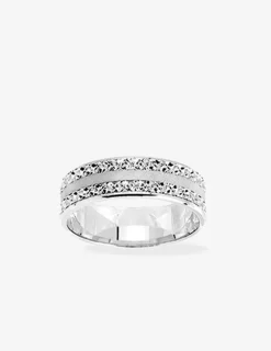 Alliance fantaisie en or 375‰ 6 mm - Mariage