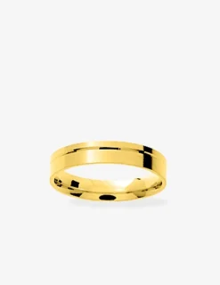 Alliance fantaisie en or jaune 750 ‰, 4 mm SO OR