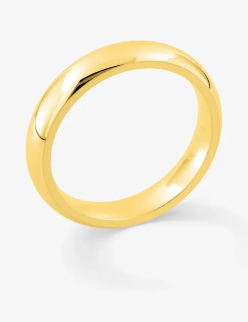 Alliance jonc parisien en or jaune 750 ‰ - Mariage