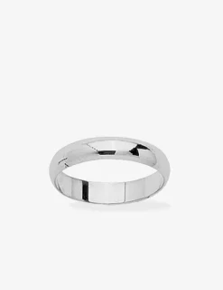 Alliance or blanc 375 ‰ 4 mm - Mariage