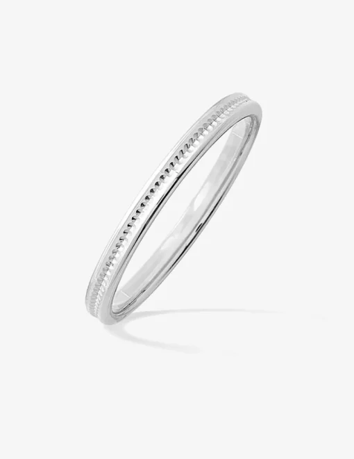 Alliance or blanc 750 ‰ concave - Mariage