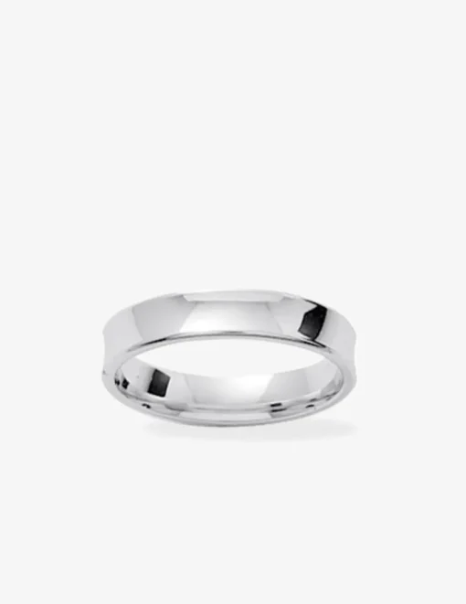 Alliance or blanc 375 ‰ concave - Mariage