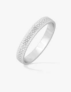 Alliance or blanc 375 ‰ fantaisie - Mariage