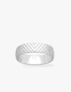 Alliance or blanc 375 ‰ fantaisie - Mariage