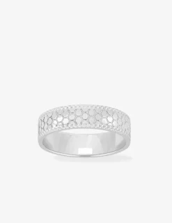 Alliance or blanc 375 ‰ fantaisie - Mariage