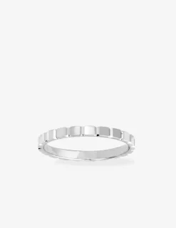 Alliance or blanc 375 ‰ fantaisie - Mariage