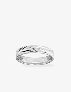 Alliance or blanc 375 ‰ fantaisie - Mariage