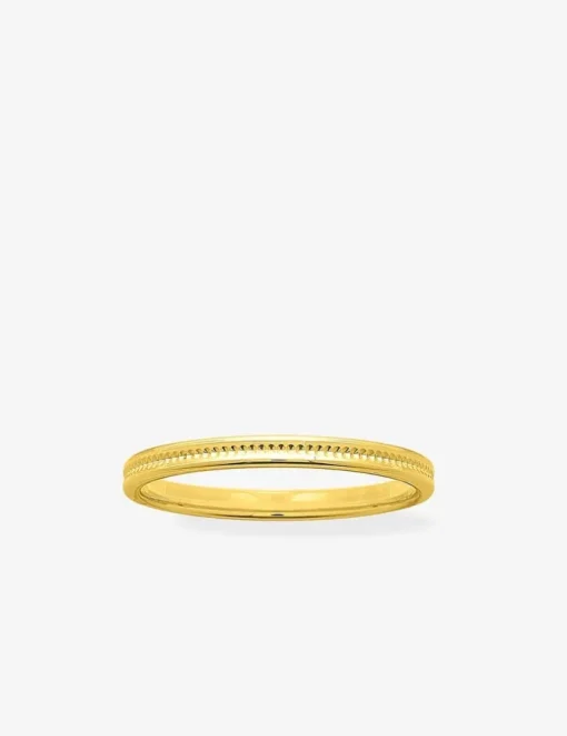 Alliance or jaune 750 ‰ concave - Mariage