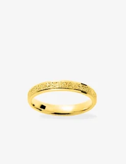 Alliance or jaune 375 ‰ fantaisie - Mariage