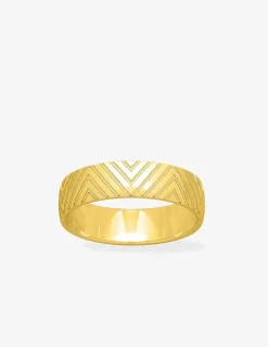 Alliance or jaune 375 ‰ fantaisie - Mariage