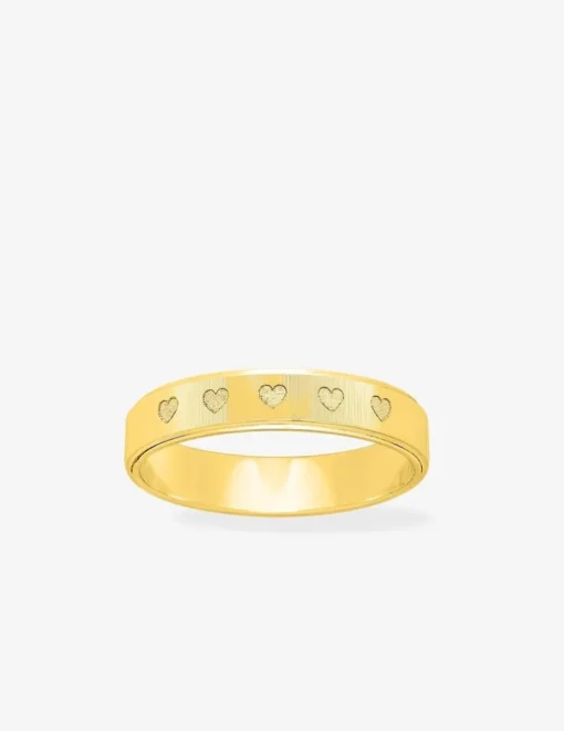 Alliance or jaune 375 ‰ fantaisie - Mariage