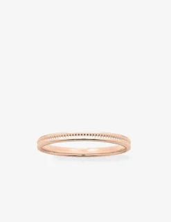 Alliance or rose 750 ‰ concave - Mariage