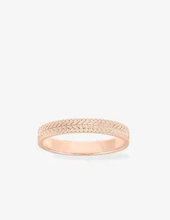 Alliance or rose 375 ‰ fantaisie - Mariage