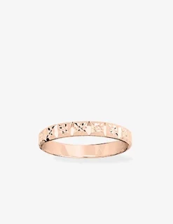 Alliance or rose 375 ‰ fantaisie - Mariage
