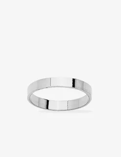 Alliance ruban 3,5 mm or blanc 750‰ SO OR