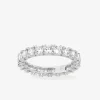 Alliance tour complet or 375 ‰ blanc et diamants synthétiques 2,10 ct SO OR