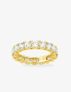 Alliance tour complet or 375 ‰ jaune et diamants synthétiques 2,85 ct SO OR