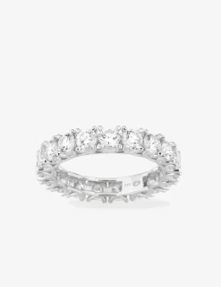 Alliance tour complet or 375 ‰ blanc et diamants synthétiques 2,85 ct SO OR