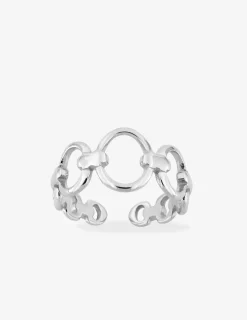 Bague ajustable en acier gris SO OR
