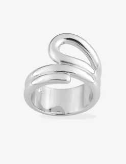 Bague argent 925 ‰, fantaisie, goutte SO OR