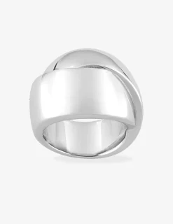 Bague argent 925 ‰, tout métal, double fil SO OR