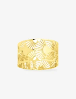 Bague Art déco or jaune 750‰ SO OR