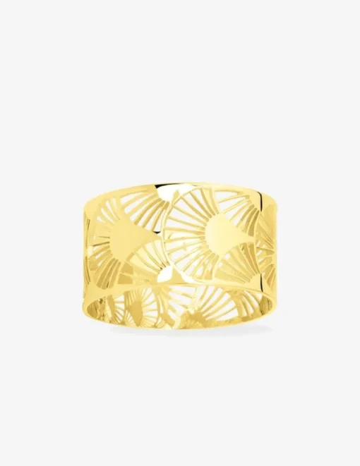 Bague Art déco or jaune 750‰ SO OR