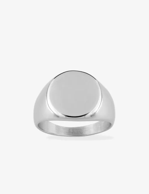 Bague en acier gris pour homme SO OR