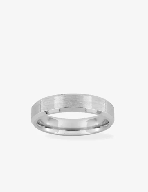 Bague en acier gris SO OR
