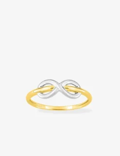 Bague en or jaune 750 ‰ et rhodium SO OR