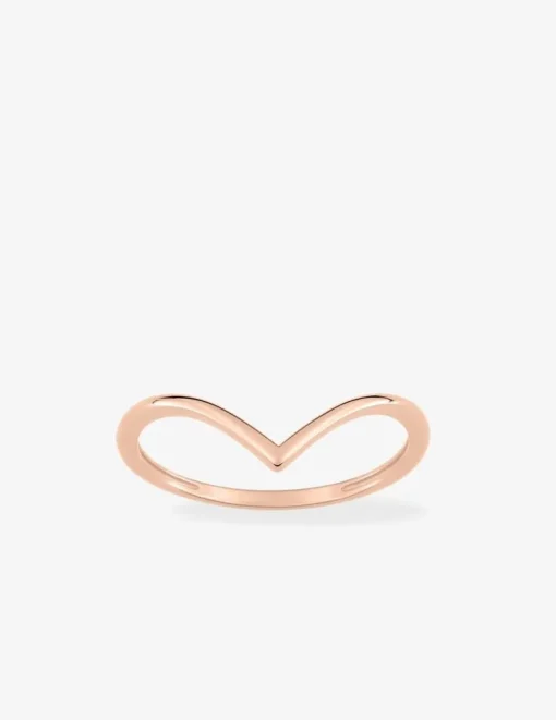 Bague en or rose 375 ‰ forme fantaisie SO OR