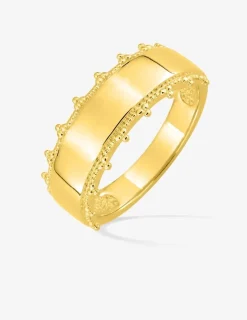 Bague en plaqué or fantaisie SO OR
