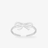 Bague enfant réglable nœud argent 925‰ rhodié SO OR