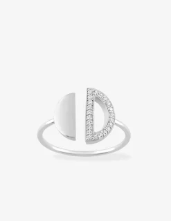 Bague fantaisie argent 925‰ rhodié SO OR