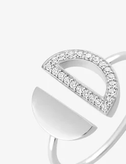 Bague fantaisie argent 925‰ rhodié SO OR