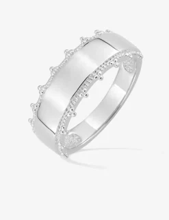 Bague fantaisie argent rhodié 925 ‰ SO OR