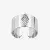Bague fantaisie en acier taille ajustable SO OR