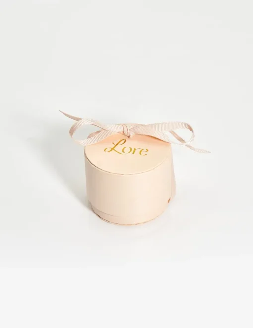 Bague fine Confidence Or rose 375‰ et laque noir de Jais SO OR