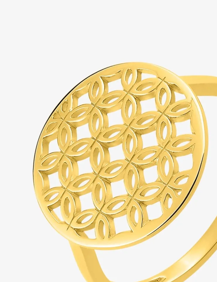 Bague fleur en or 375‰ SO OR