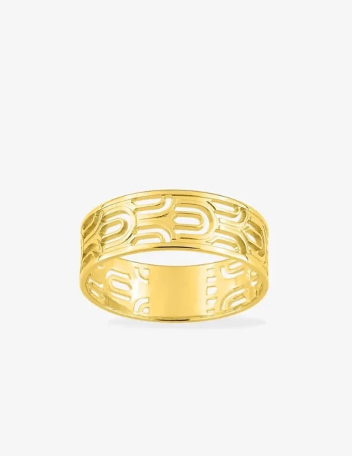 Bague Glamour en plaqué or SO OR