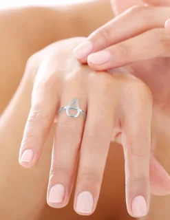 Bague Graphique en argent SO OR
