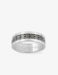 Bague homme en argent SO OR