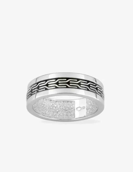 Bague homme en argent SO OR