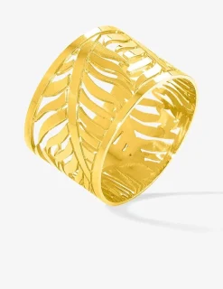 Bague Jungle or jaune 750‰ SO OR